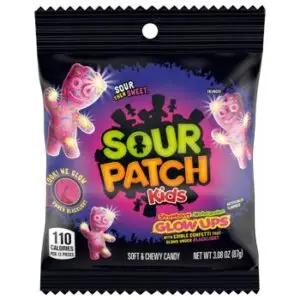 SOUR PATCH KIDS GLOWUPS SOFT CANDY 87g