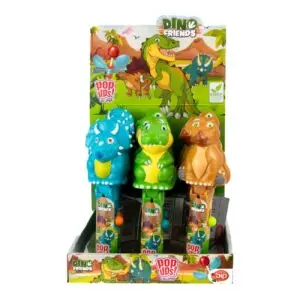 DINO FRIENDS POP UPS LOLLIPOP 10g
