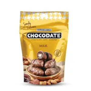 CHOCODATE DADLER MILK CHOCOLATE WITH ALMOND 90g