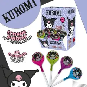 KUROMI TONGUE PAINTER SOUR LOLLIPOP 16g