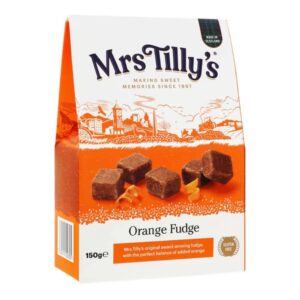 MRS TILLY'S SCOTTISH ORANGE FUDGE GIFT BOX 150g