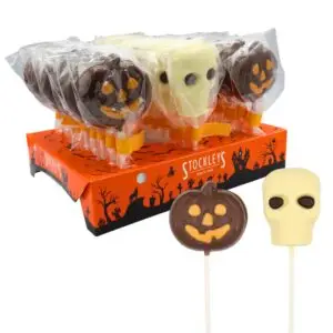 STOCKLEY'S HALLOWEEN MILK CHOCOLATE LOLLIPOP 35g