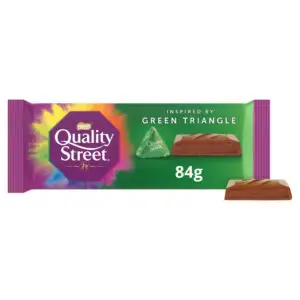 QUALITY STREET GREEN TRIANGLE CHOCOLATE SHARING BAR 84g