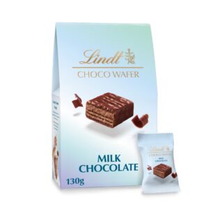 LINDT CHOCO WAFER MILK CHOCOLATE SHARING  BOX 130g